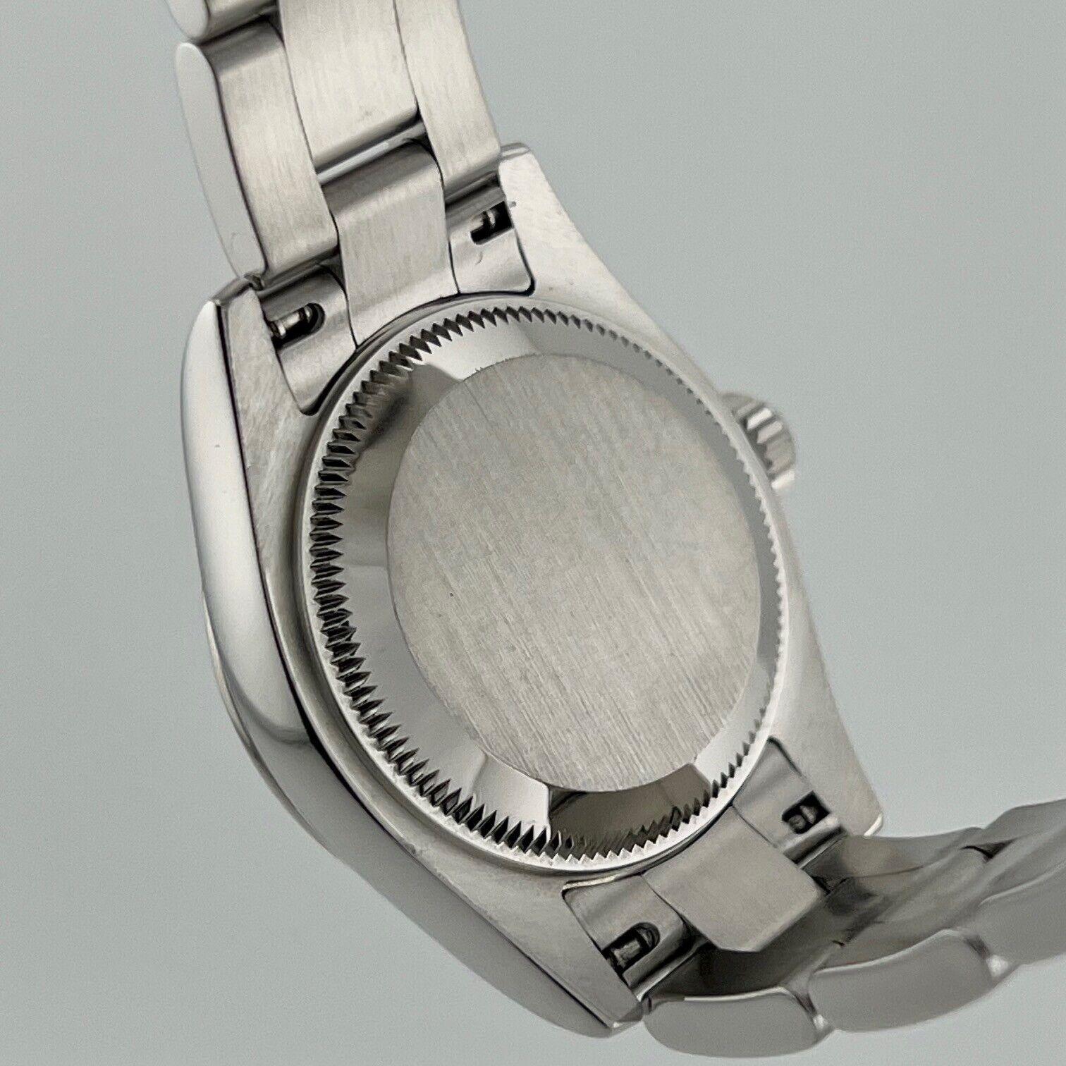 Rolex Ladies Datejust 179174 Silver Dial Stainless Steel 18k Gold Box Paper For Sale 3