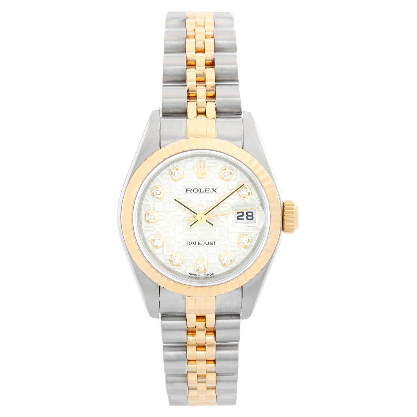 Rolex Ladies Datejust 2-Tone Steel and Gold Watch 79173