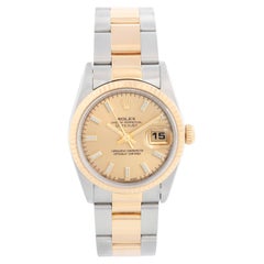 Rolex Montre Datejust bicolore 179173 pour femmes