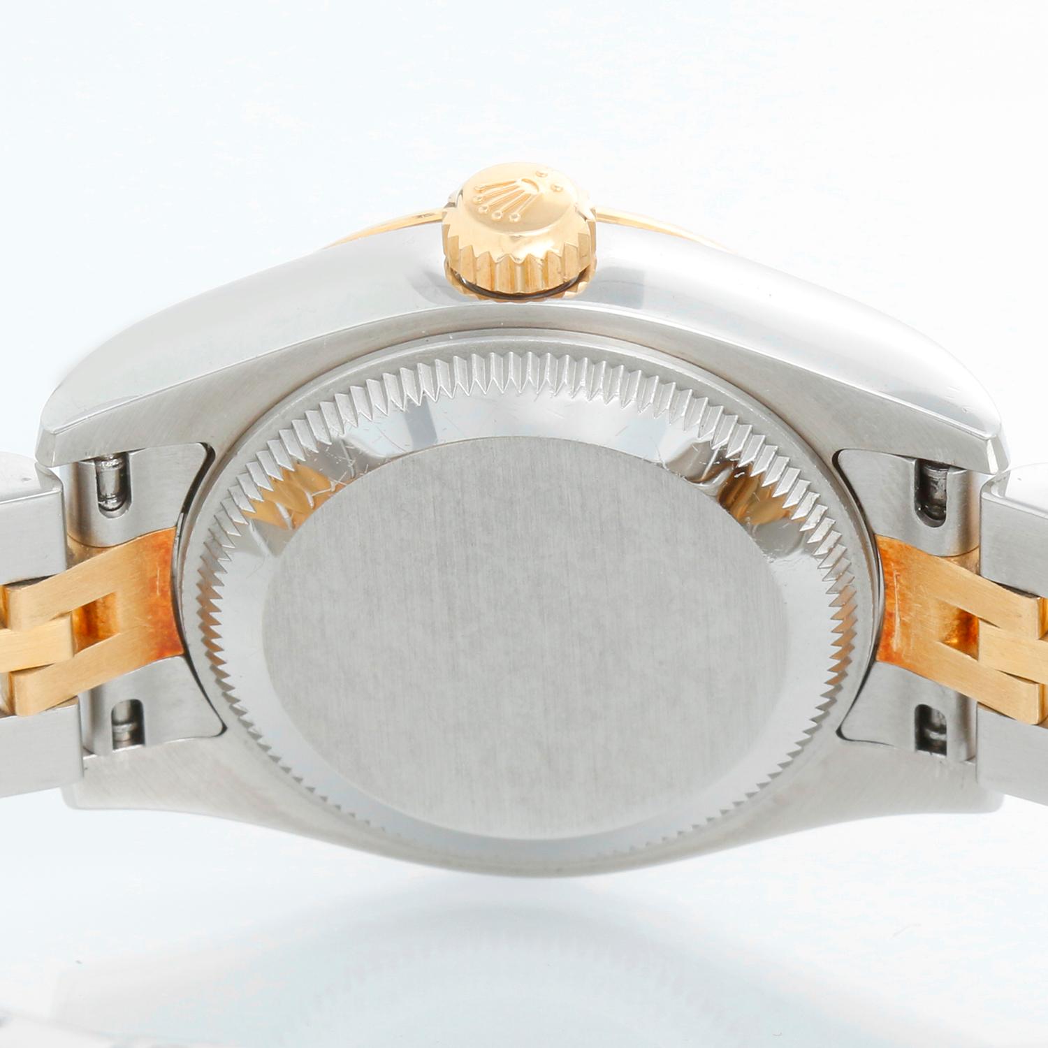 Rolex Ladies Datejust 2-Tone Watch White Dial 179173 1