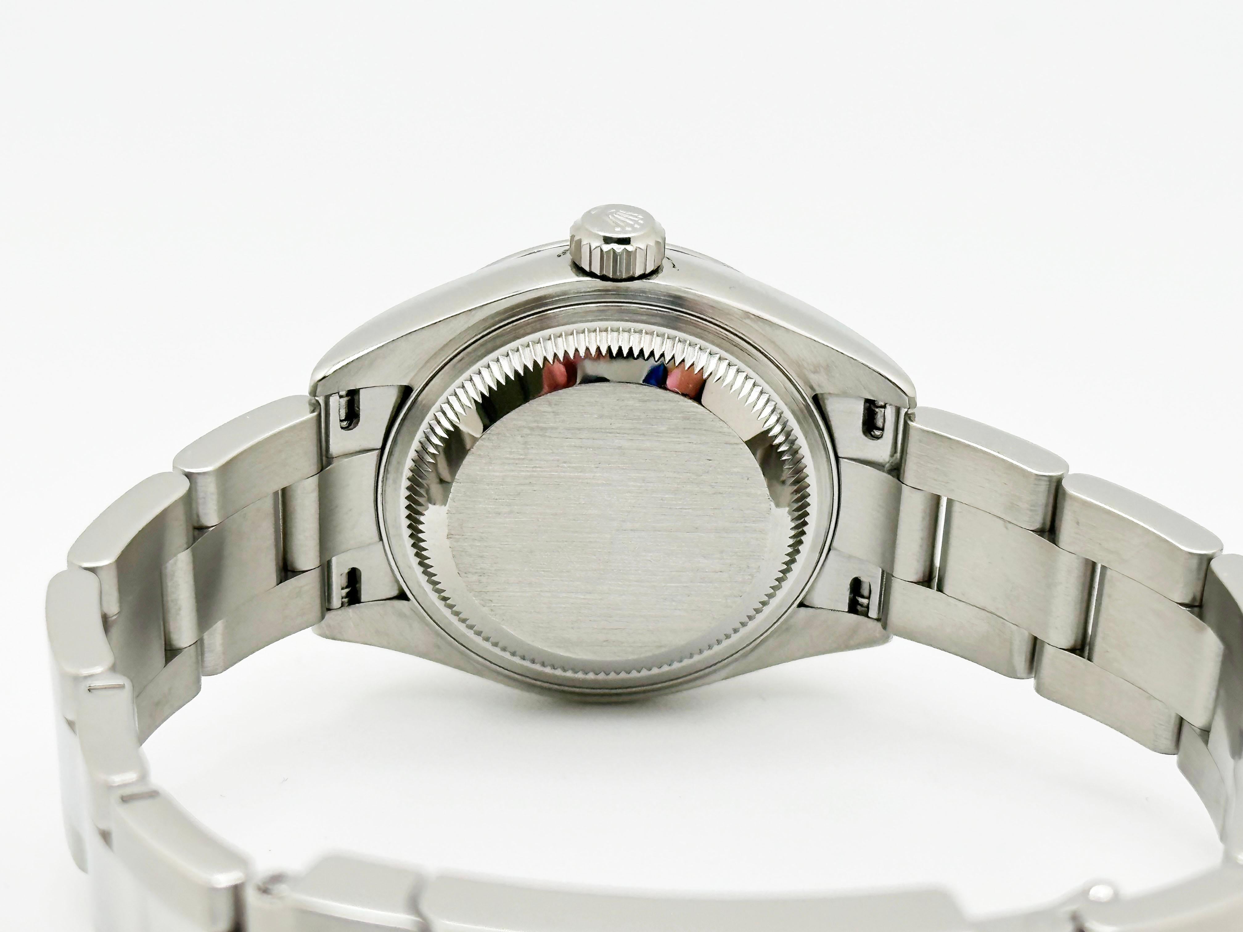 Rolex Ladies Datejust 279160 Silver Roman Dial Stainless Steel Box Paper For Sale 3