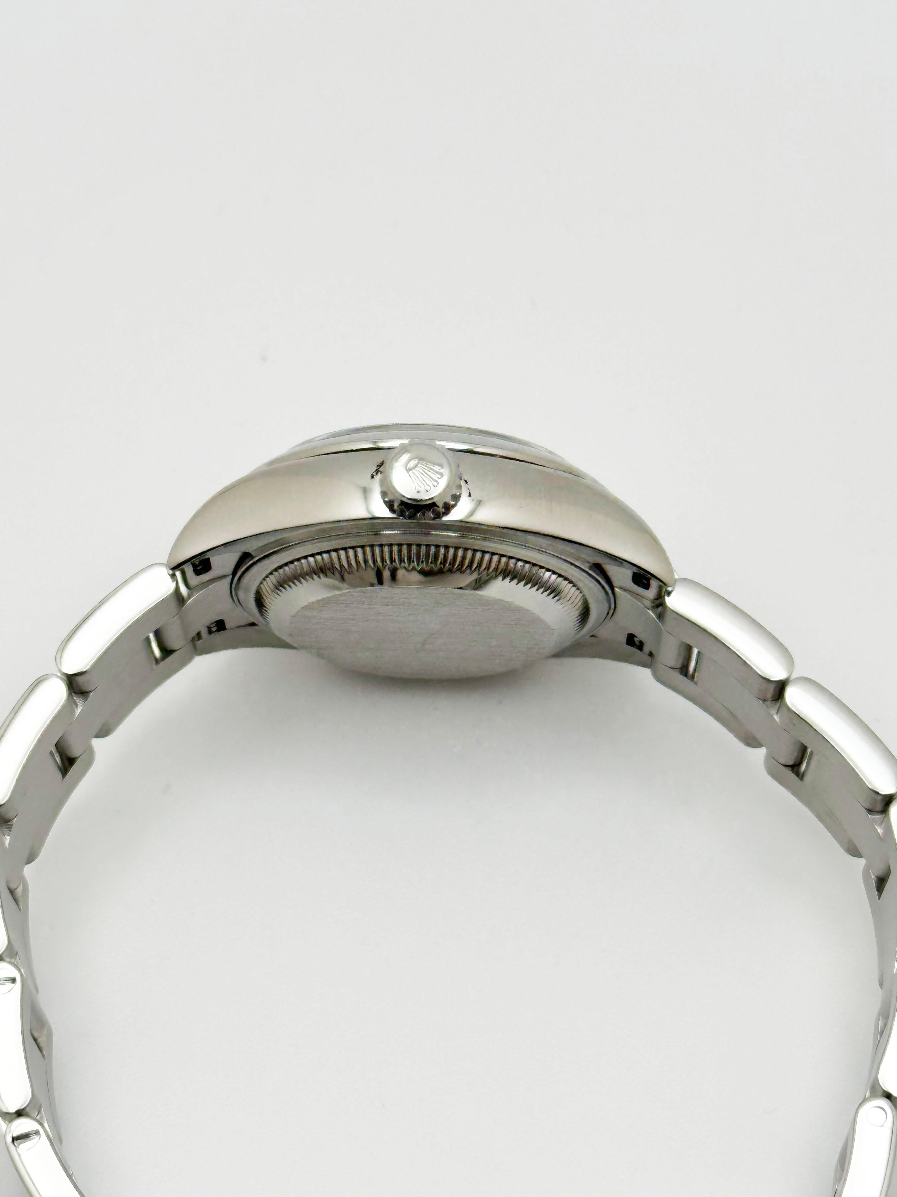 Rolex Ladies Datejust 279160 Silver Roman Dial Stainless Steel Box Paper For Sale 4