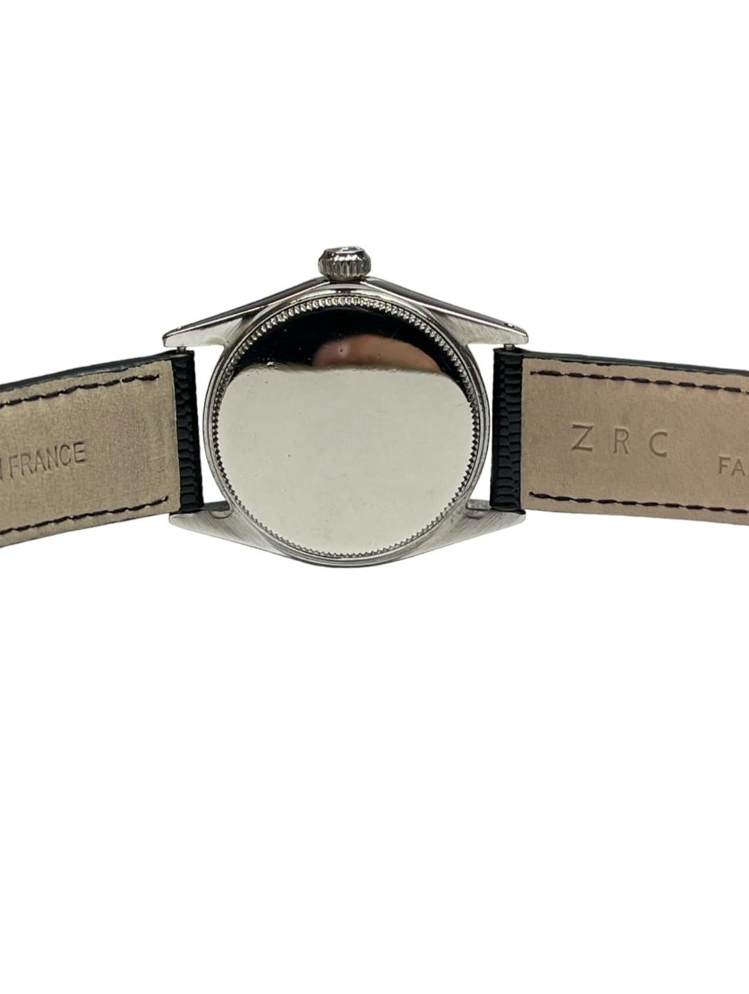 Rolex Montre Datejust Mop Diamond 6694 sur cuir pour femmes Bon état - En vente à San Fernando, CA