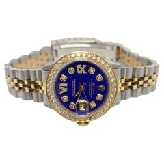 Rolex Damen Datejust 6516 Lapis Diamant 26mm