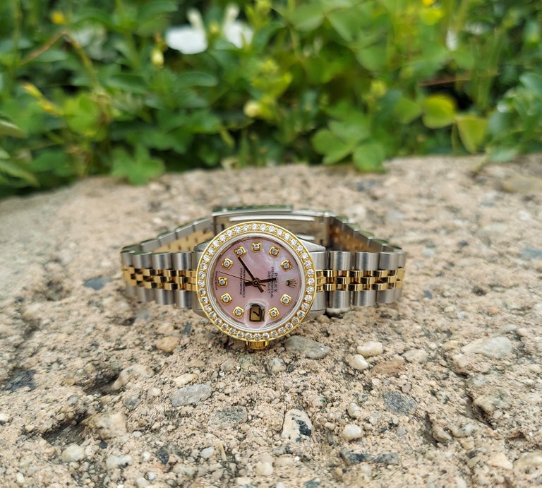 Rolex Ladies Datejust 6517 Pink Diamond Jubilee at 1stDibs  display picture 1