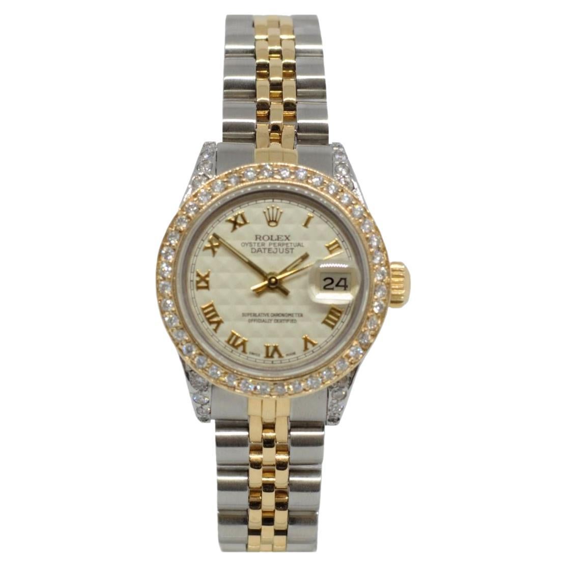 Rolex Ladies Datejust 69173 Diamond