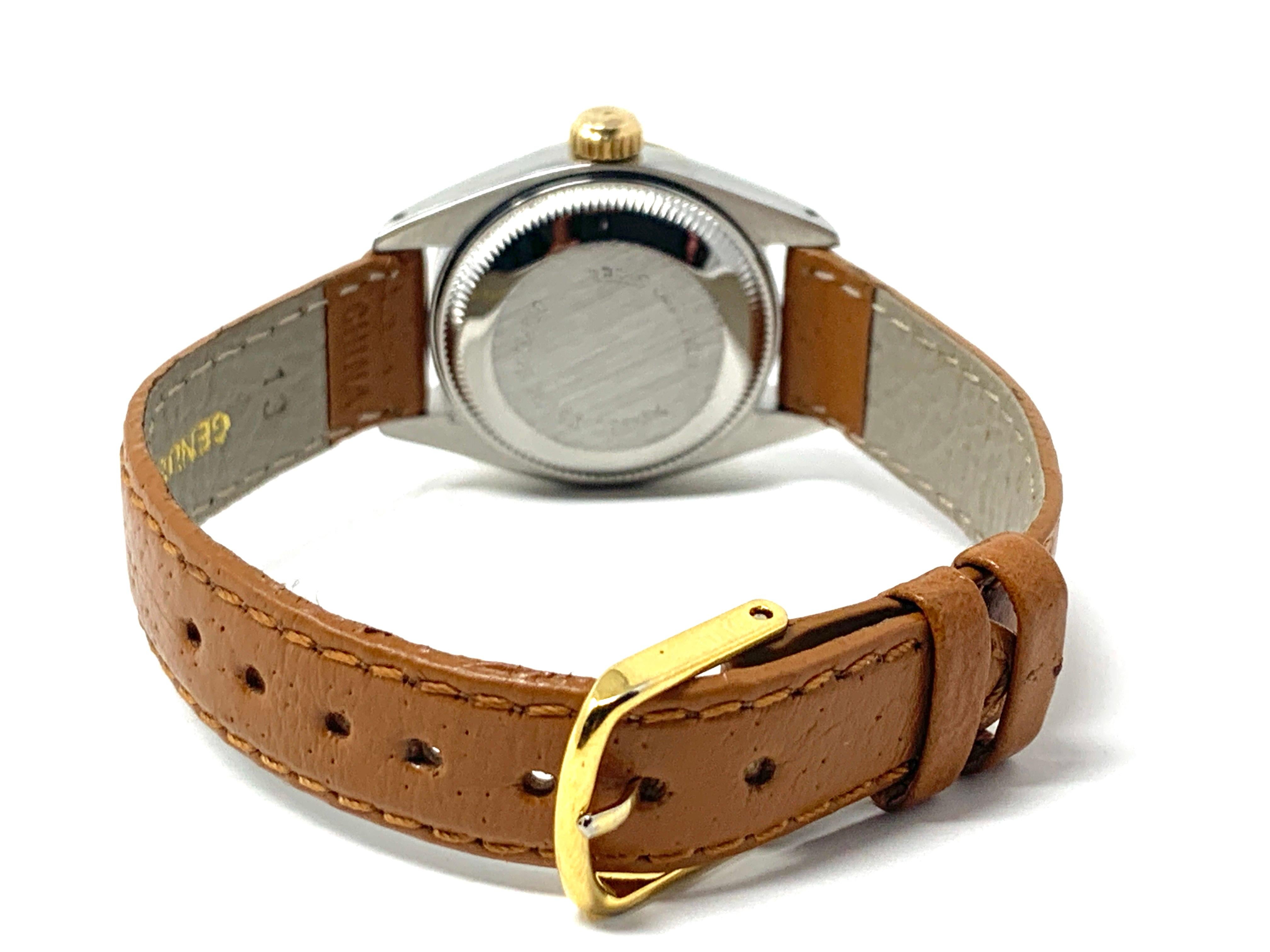 rolex ladies watches leather strap
