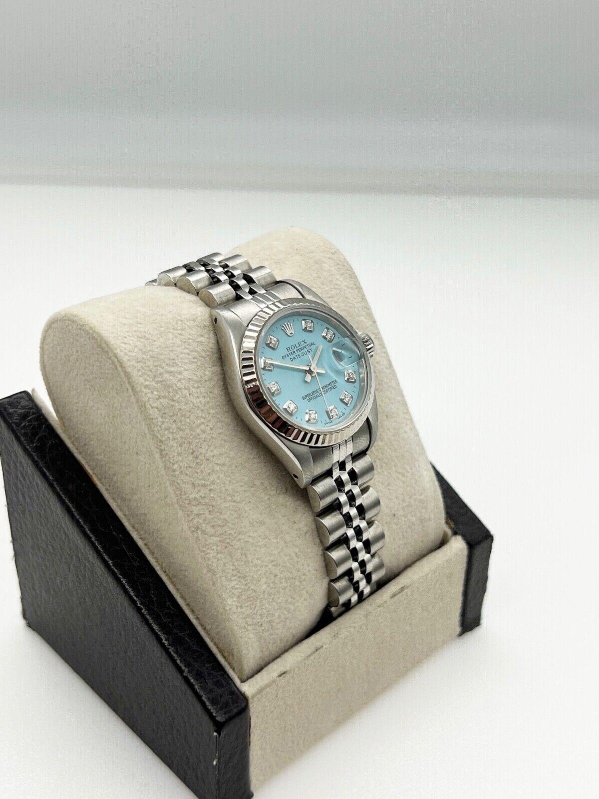 light blue datejust