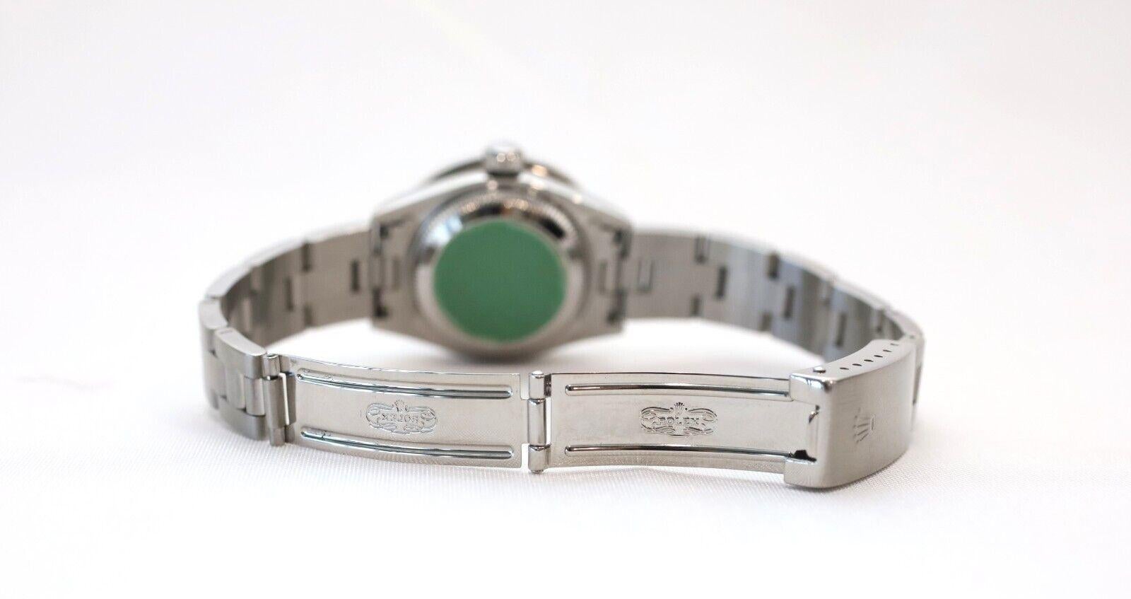 Rolex Montre Datejust 79160 en acier inoxydable, nacre et diamants pour femmes en vente 2