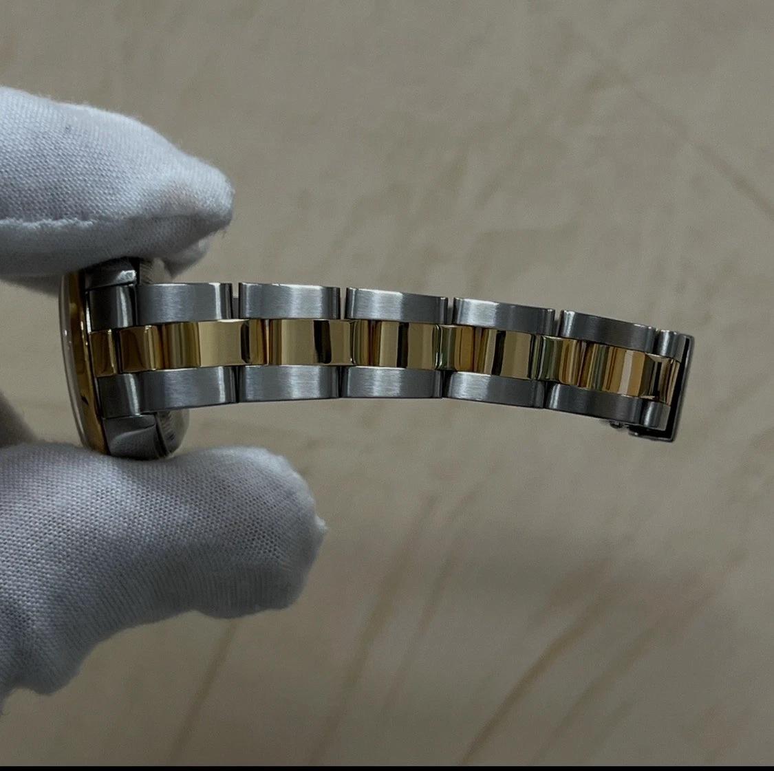 Women's Rolex Ladies Datejust 79163 Mother of Pearl Dial 18K Yellow Gold Steel 26mm For Sale