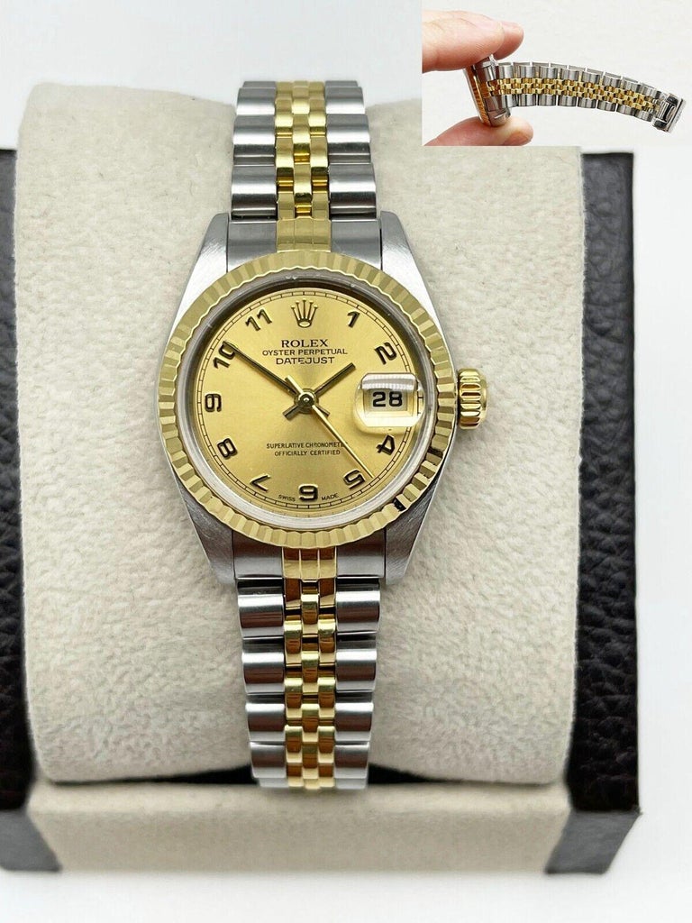 damen rolex edelstahl