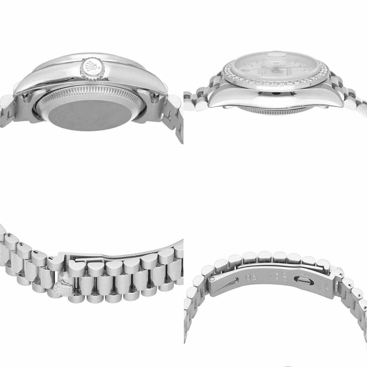 Reloj ROLEX DateJust Diamante Platino 79136G Auto en Bueno estado para la venta en Tokyo, JP