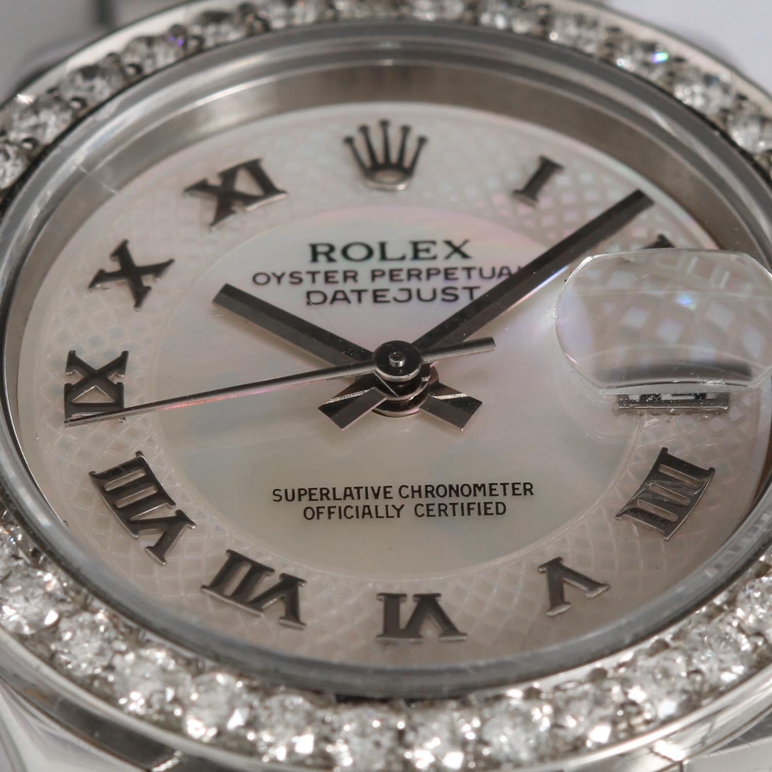 Rolex Ladies Datejust Stainless Steel Watch 179174 3
