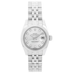 Rolex Ladies Datejust Stainless Steel Watch 179174