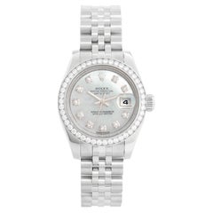 Rolex Ladies Datejust Stainless Steel Watch 179384