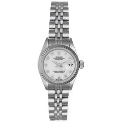 Rolex Ladies Stainless Steel Datejust Automatic Wristwatch Ref 69174