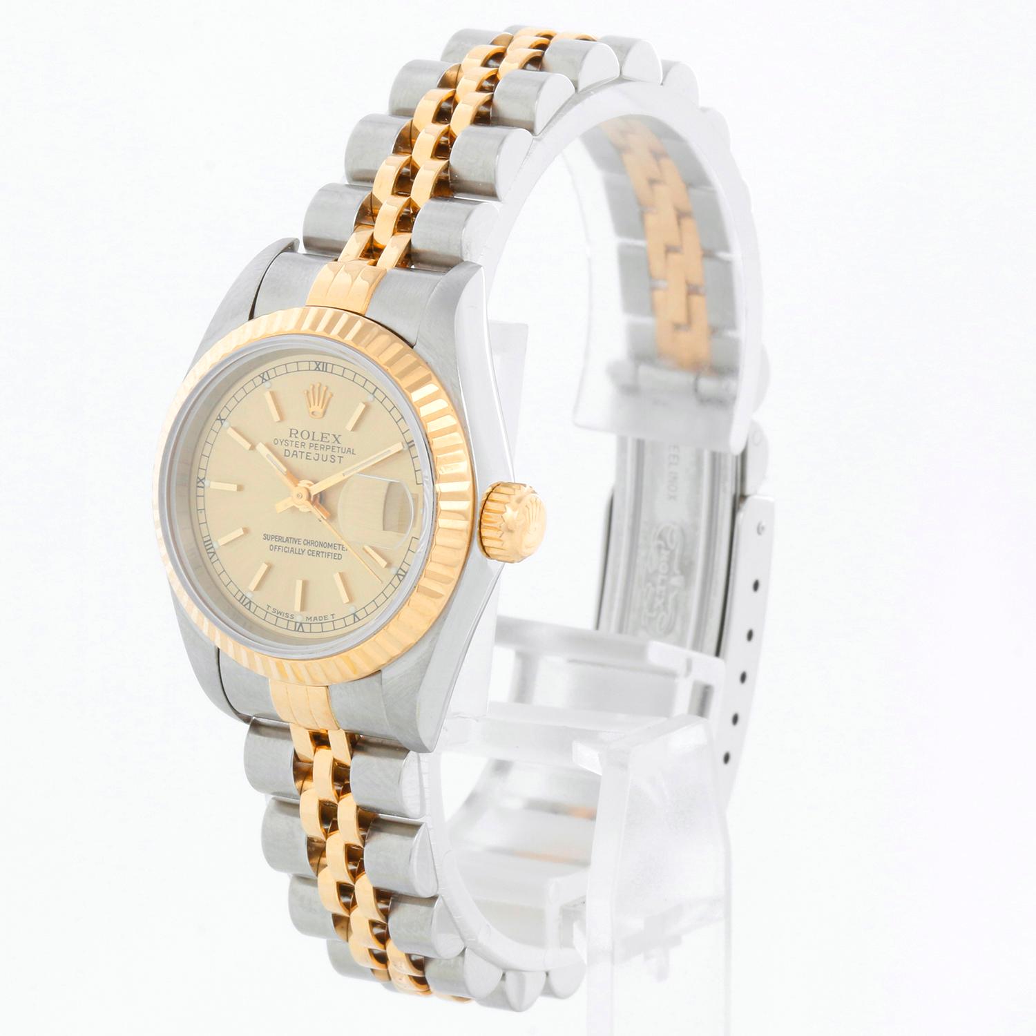 Women's Rolex Ladies Datejust Steel & Gold Watch 69173