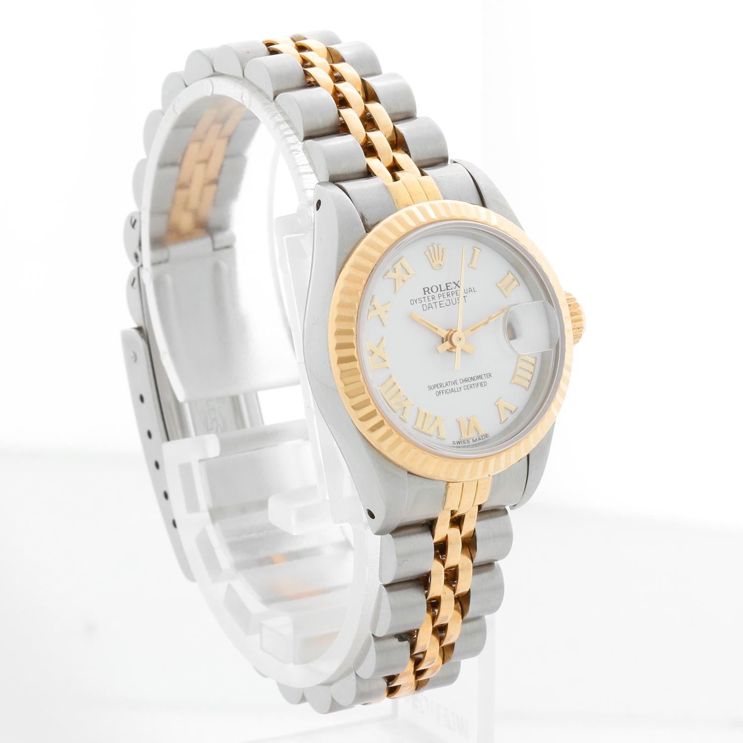 Rolex Montre Datejust en acier et or pour femmes 69173 Unisexe en vente