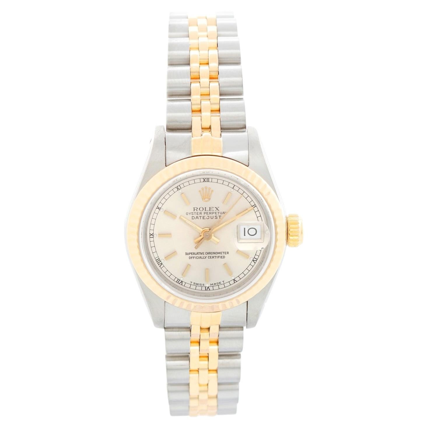 Reloj Rolex Datejust para señora de acero y oro 69173