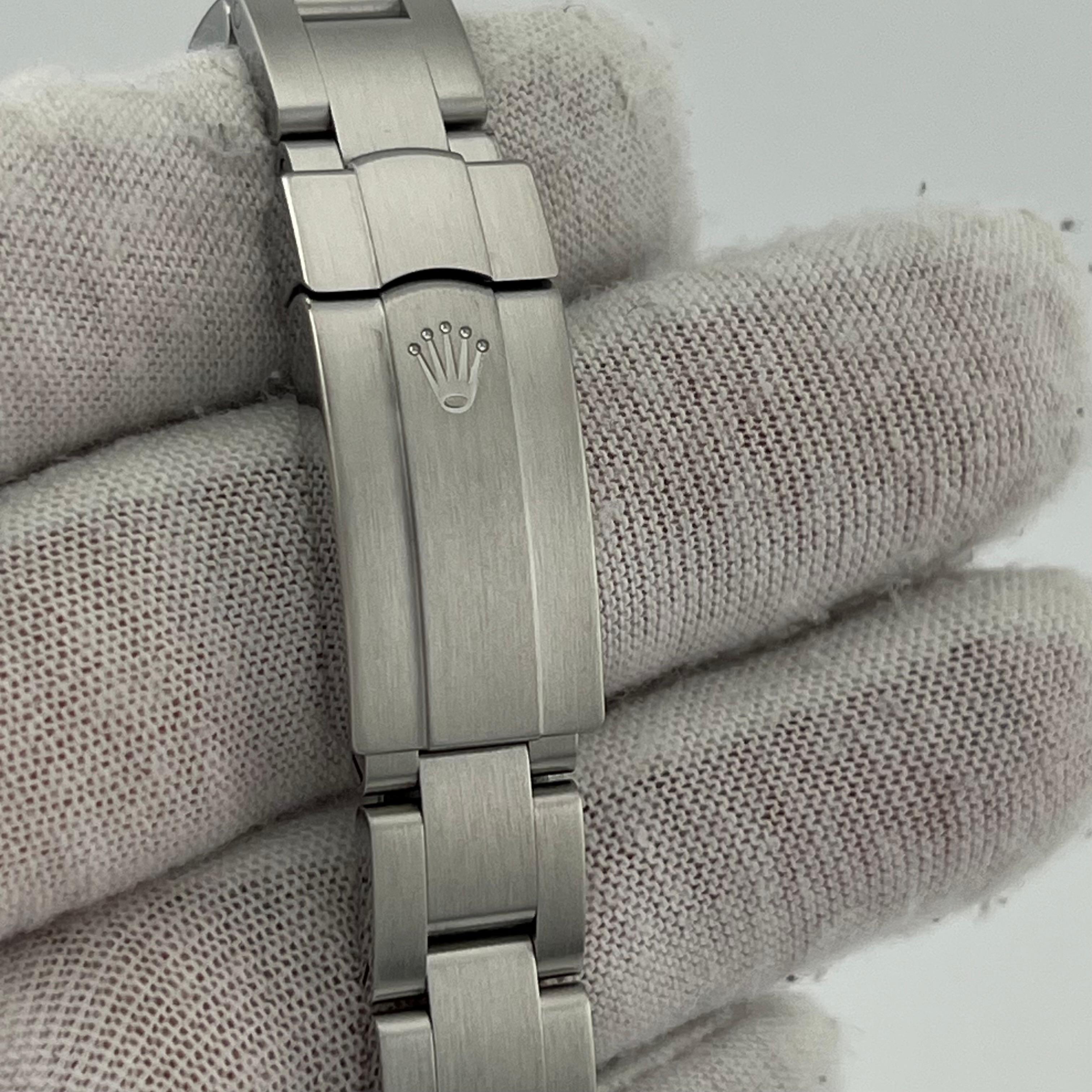 Rolex Ladies Oyster Perpetual 176200 Dominos Stainless Steel Box Papers 4