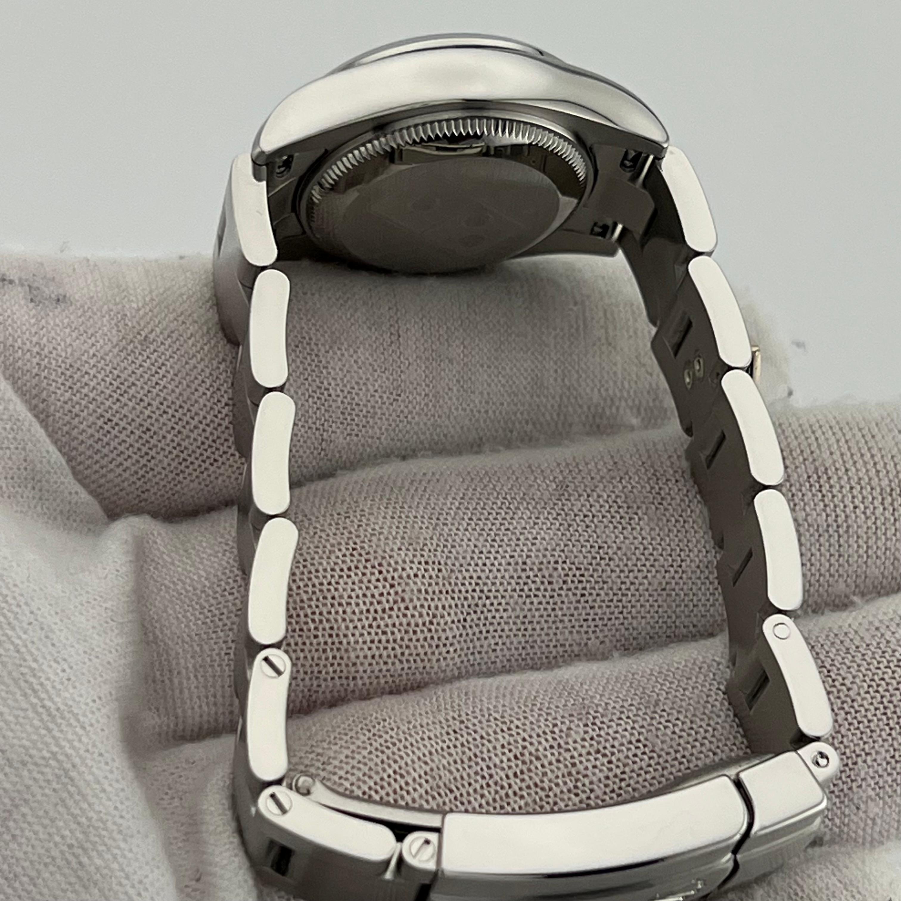 Rolex Ladies Oyster Perpetual 176200 Dominos Stainless Steel Box Papers 5