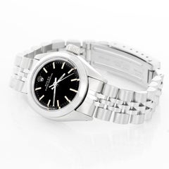 Rolex Ladies Oyster Perpetual No-Date Stainless Steel Watch 6718
