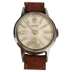 Rolex Ladies Precision Stainless Steel Watch, circa 1940s