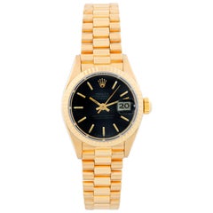 Rolex Ladies President 18 Karat Yellow Gold 69178 Watch