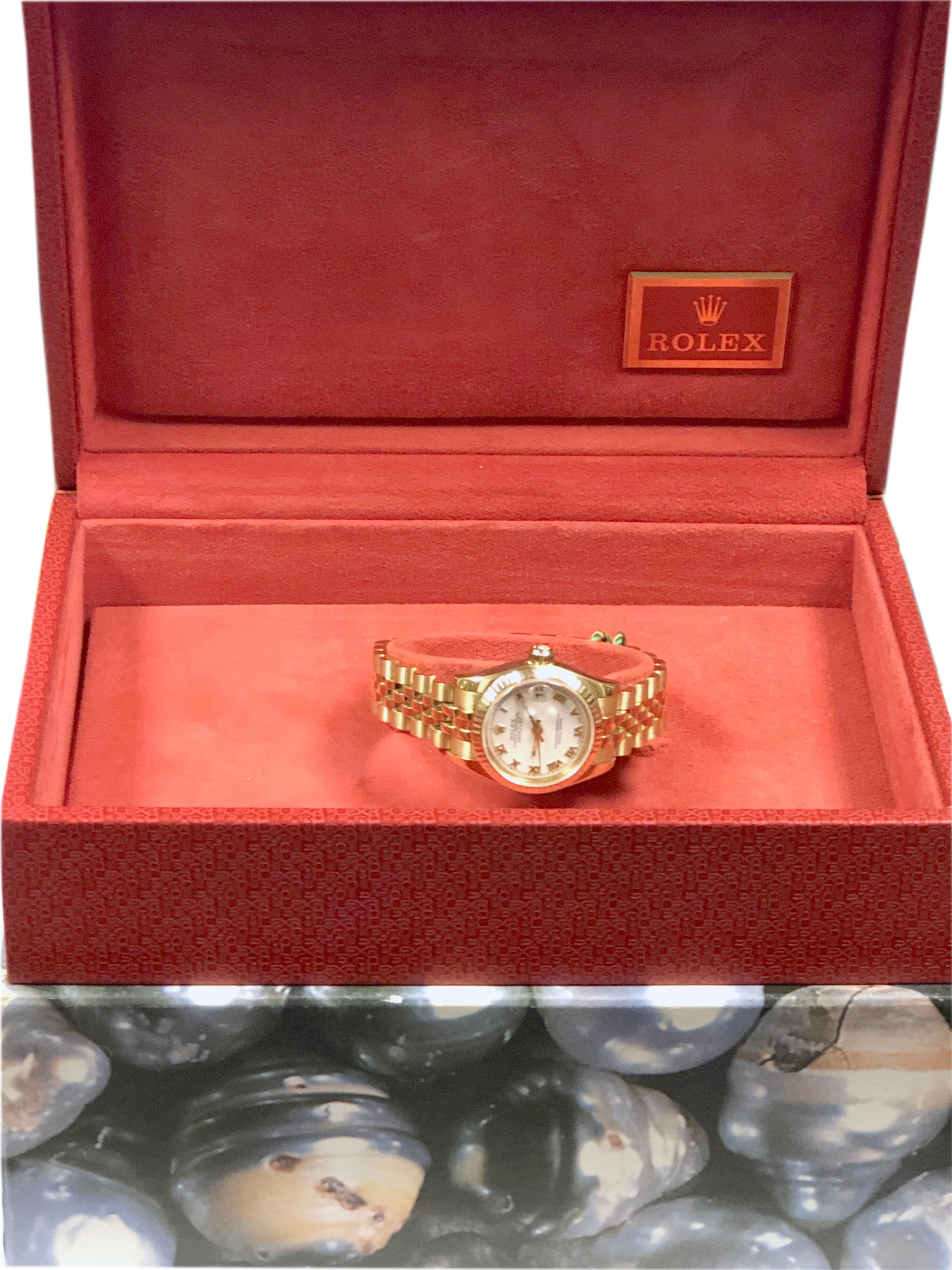 Rolex Ladies President 18k Ref 179178 seldom worn Wrist Watch 2