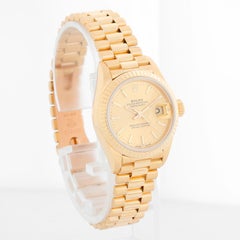 Rolex Montre President en or jaune 18 carats pour femmes 69178