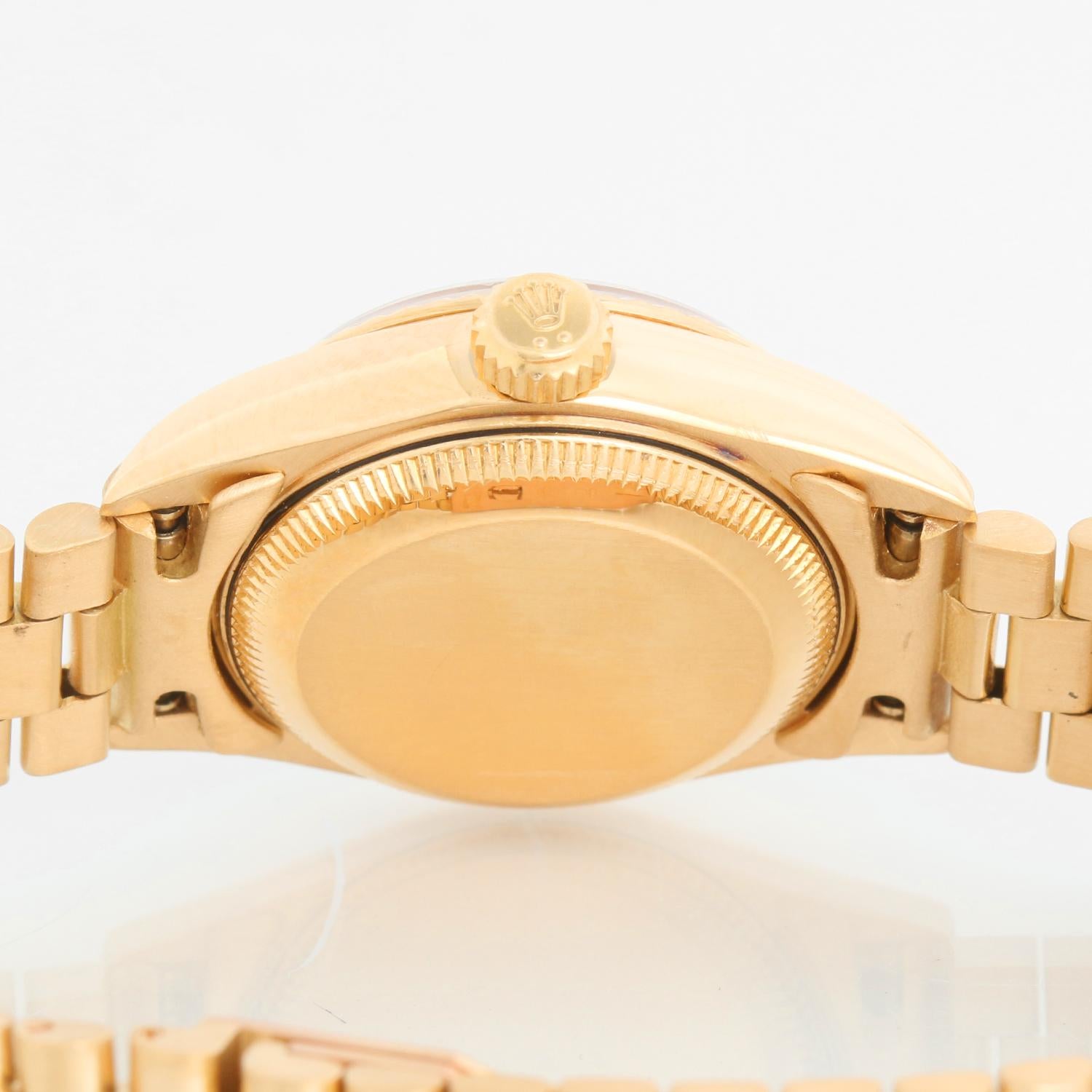 Reloj Rolex President para señora 69178 de oro amarillo de 18 quilates 1