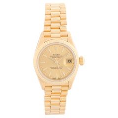 Rolex Ladies President 18K Yellow Gold 69178 Watch