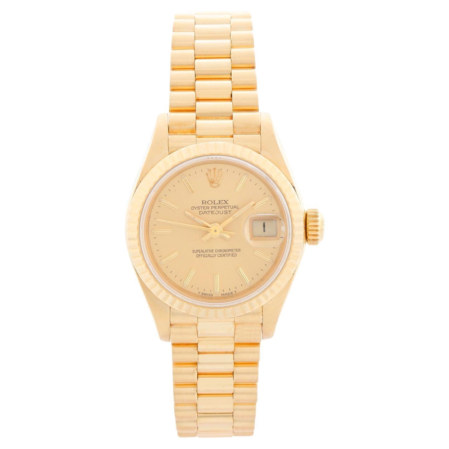 Orologio Rolex President Donna Oro Giallo 18K 69178