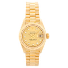 Rolex Ladies President 18K Yellow Gold 69178 Watch