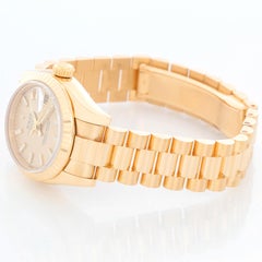 Rolex Damen President Uhr aus 18 Karat Gelbgold 179178