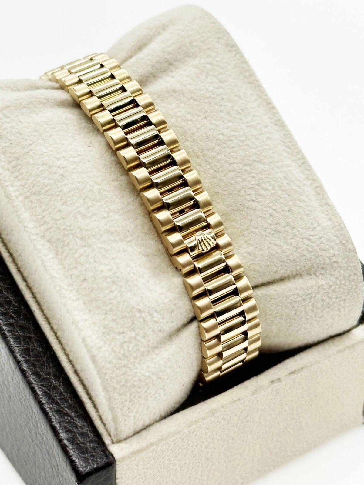 Rolex Ladies President 69178 Diamond and Ruby Dial and Bezel 18k Yellow ...