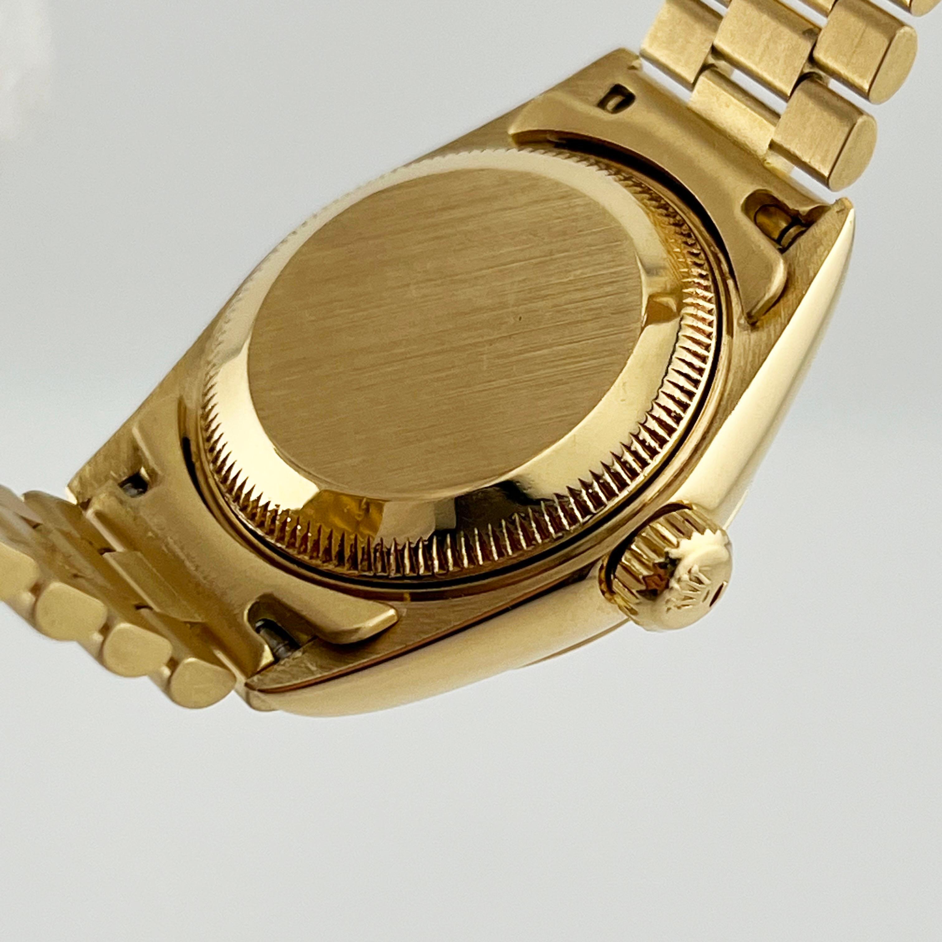 Rolex Ladies President Datejust 69178 Champagne Dial 18K Yellow Gold Box Paper 4
