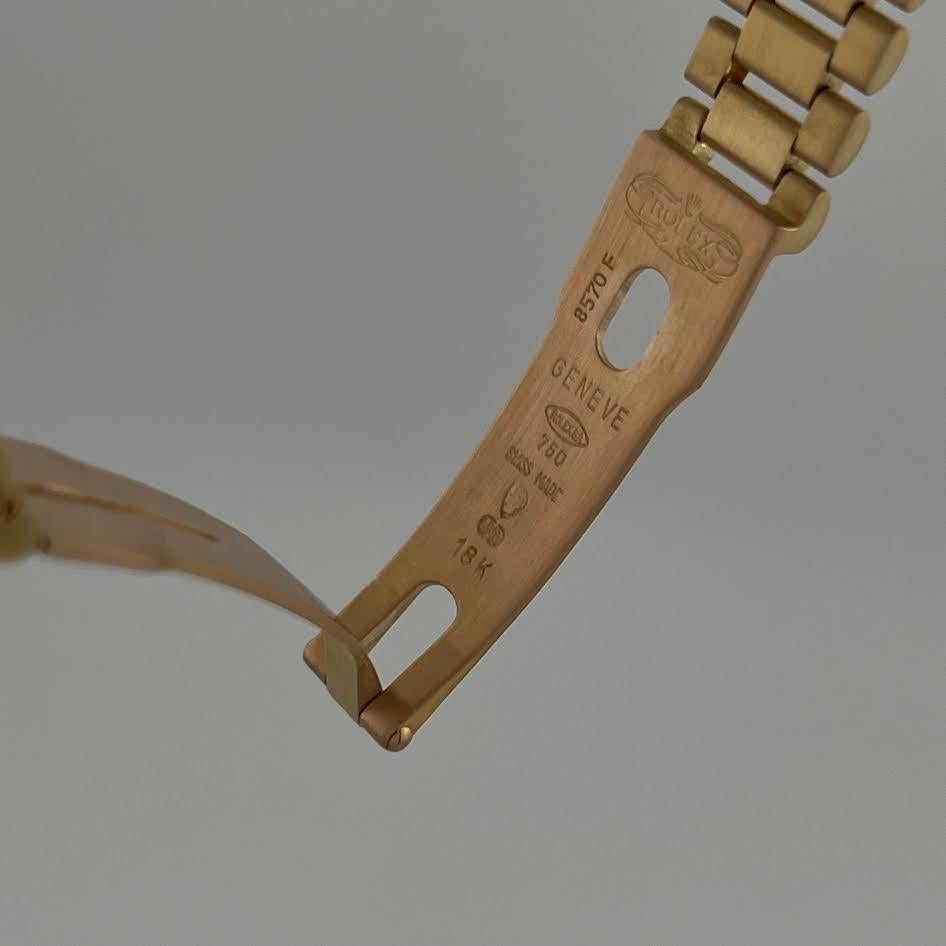 Rolex Señoras President Datejust 69178 Esfera Champán Oro Amarillo 18k en Bueno estado para la venta en San Diego, CA