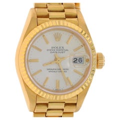 Rolex Damen President Armbanduhr 69178 Gelbgold 18k Automatik 1 Yr Garantie