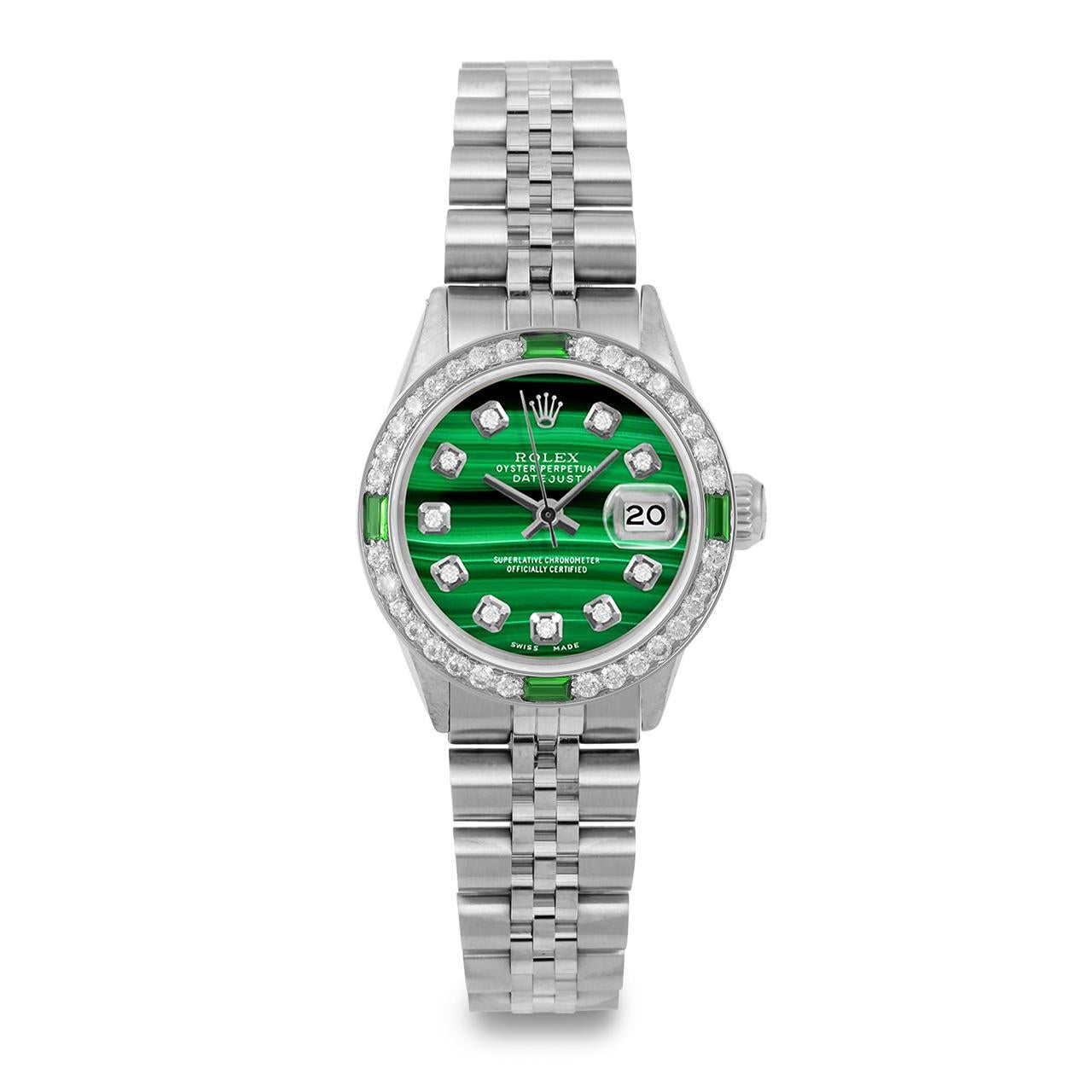 rolex smaragd