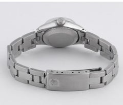 Rolex Ladies Stainless Steel Date White Roman Ref. 6516