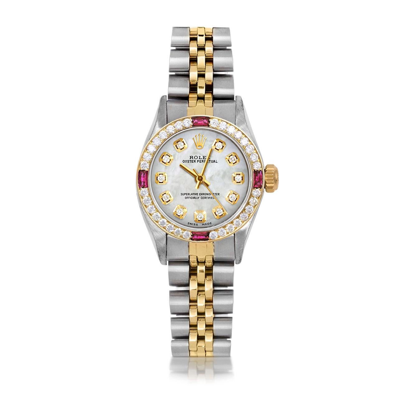 montre rolex femme oyster perpetual