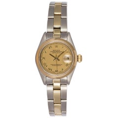 Rolex Ladies Two-Tone Datejust 79173 Roman Dial Automatic Watch
