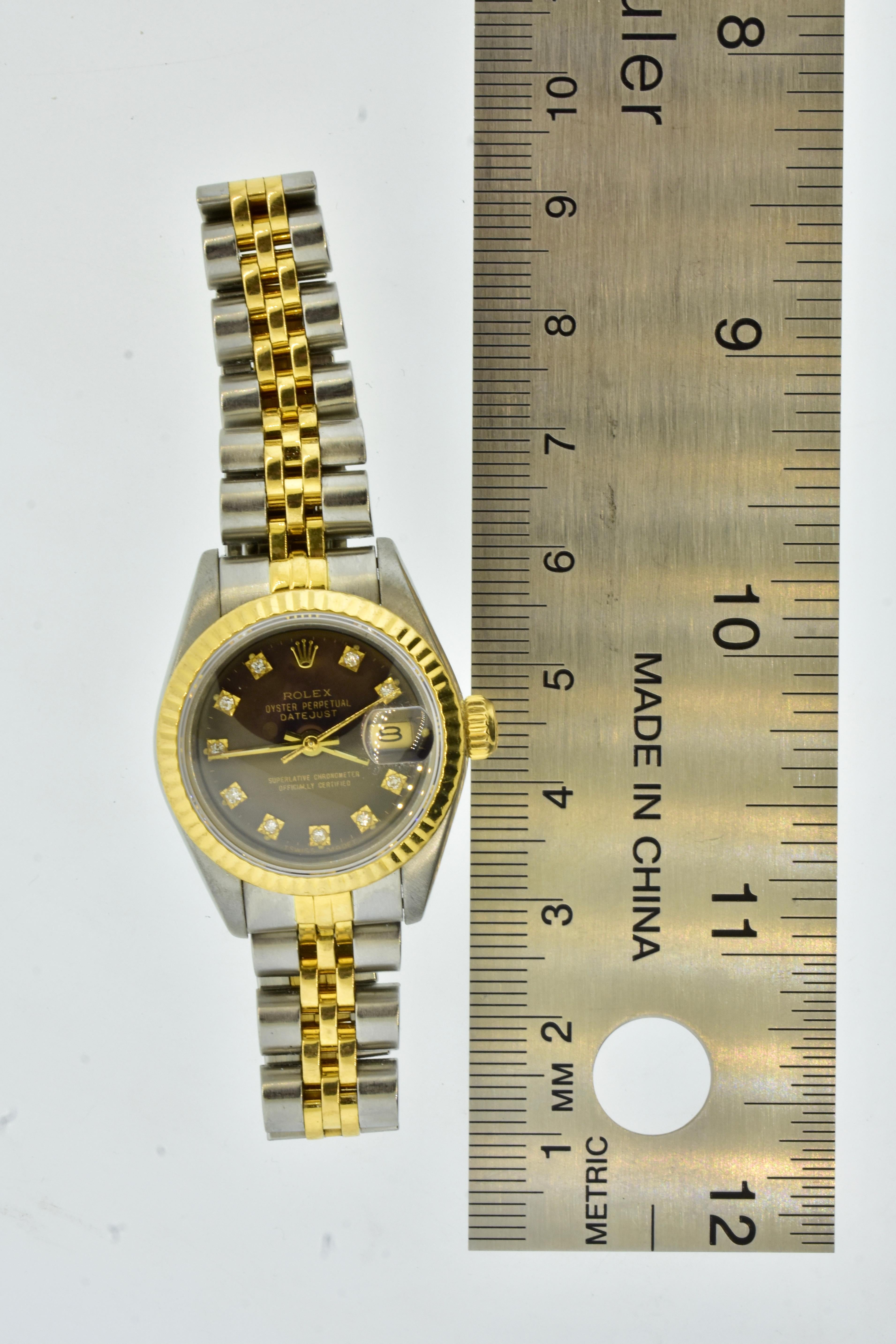 Rolex Ladies Two-Tone in 18K and Stainless Steel with Datejust, C. 1985 2