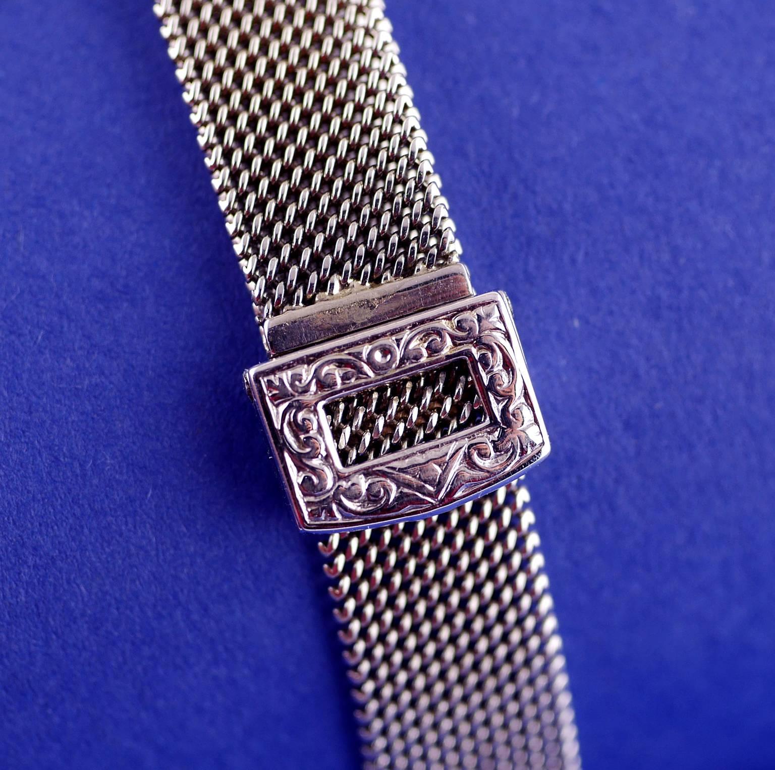 Rolex Ladies White Gold Diamond Chronometer Art Deco Wristwatch, 1926 1