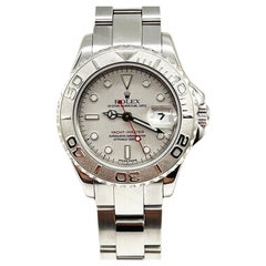 Rolex Ladies Yacht Master 169622 Platinum Stainless Steel Box Paper 2000