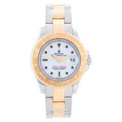 Rolex Ladies Yacht-Master 2-Tone Watch 169623 Cadran blanc