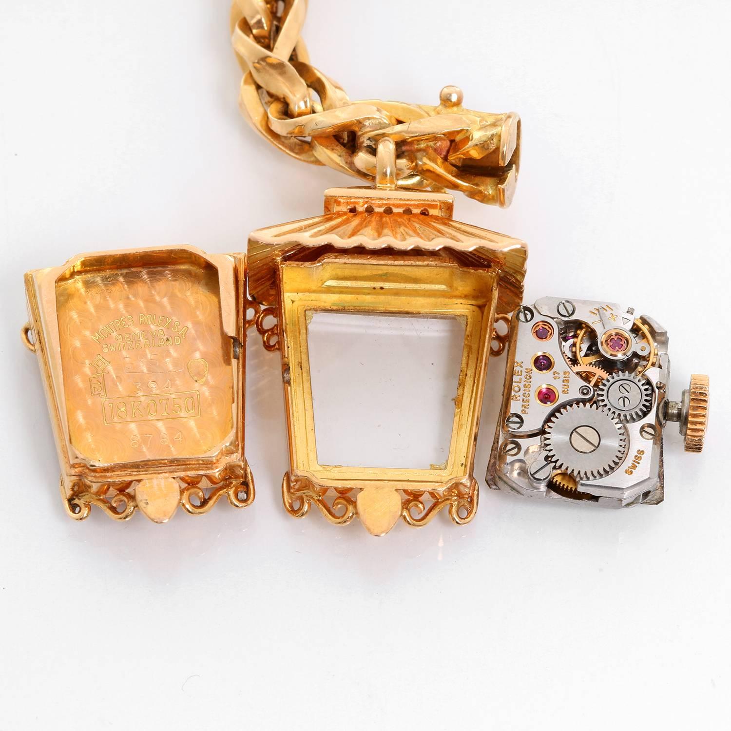 rolex lantern charm