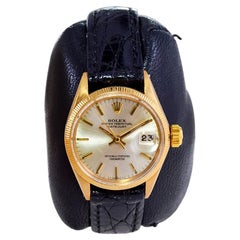 Rolex Ladies Yellow Gold Original Dial Datejust Watch
