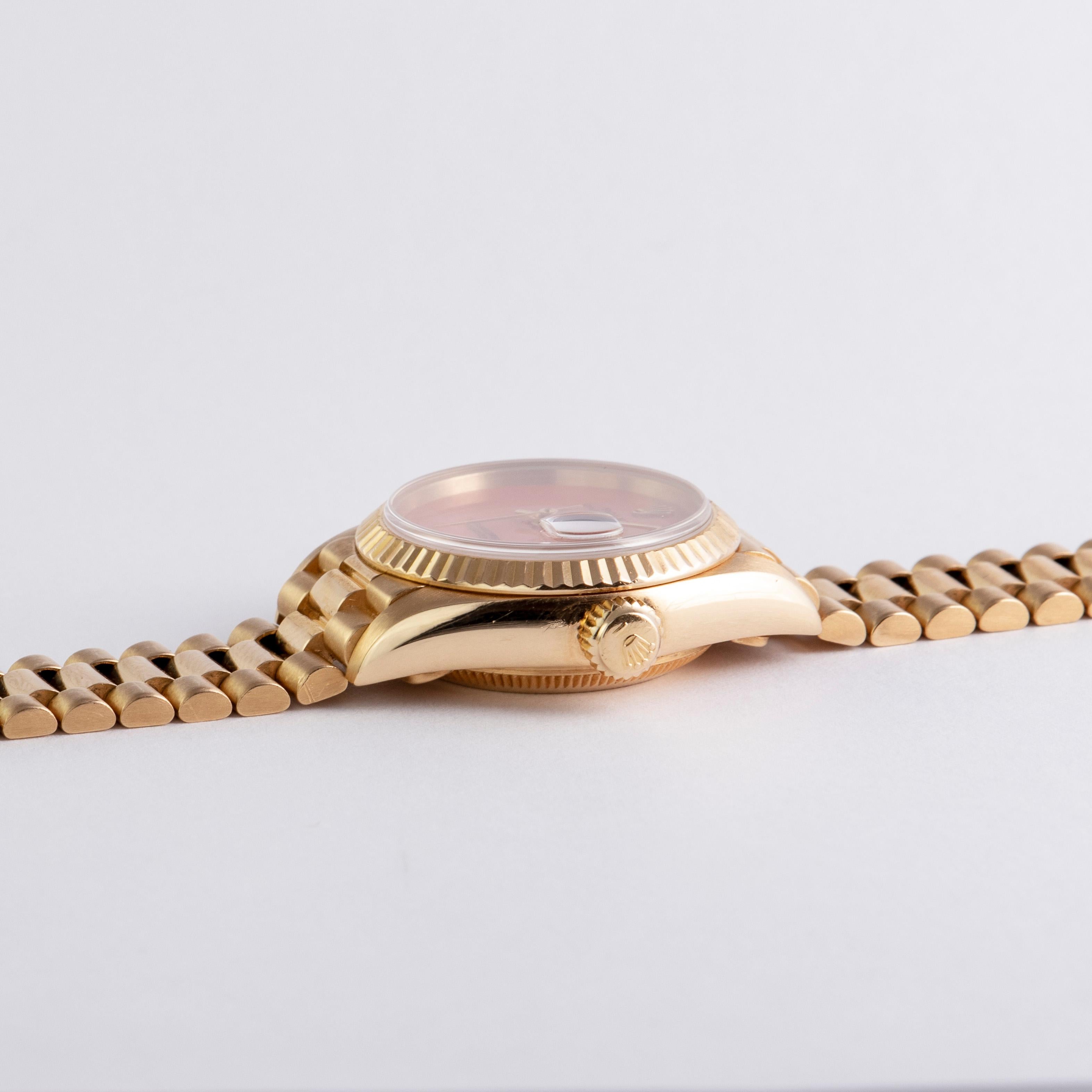 rolex coral dial